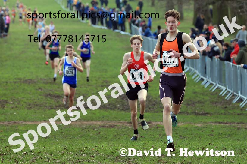 Boys Under-15s, 2024 CAU Inter Counties Cross Country Champs., Wollaton Park, Nottingham. Photo: David T. Hewitson/Sports for All Pics